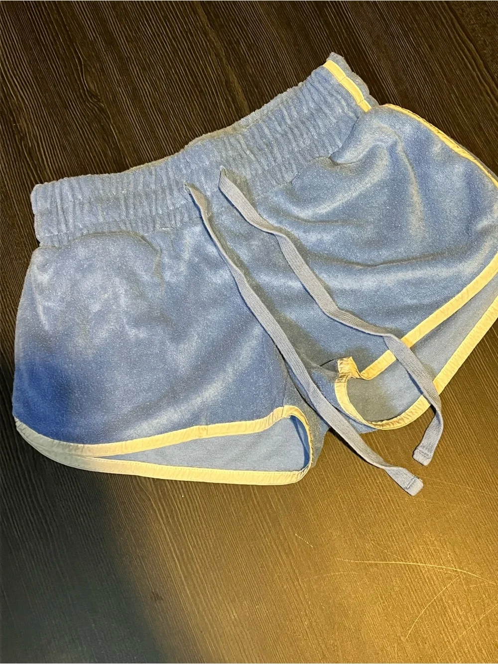 Daily Practice by Anthropologie Team Spirit Terry Shorts - Blue - XXS